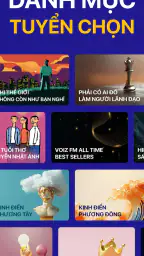 Voiz FM - Sách nói & Podcast screenshot