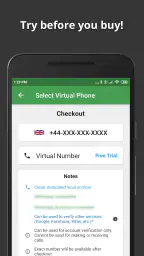 Wabi - Virtual Phone Number screenshot