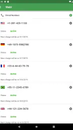 Wabi - Virtual Phone Number screenshot