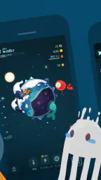 Walkr - ポケットの中の銀河冒険 screenshot