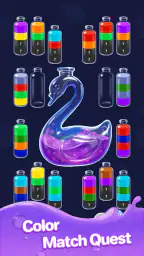 Water Jam Sort: ウォーターソート、色合わせ screenshot