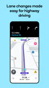 Waze - GPS、地図、渋滞情報、カーナビ screenshot
