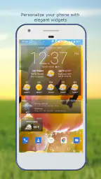 Weather & Clock Widget Plus screenshot