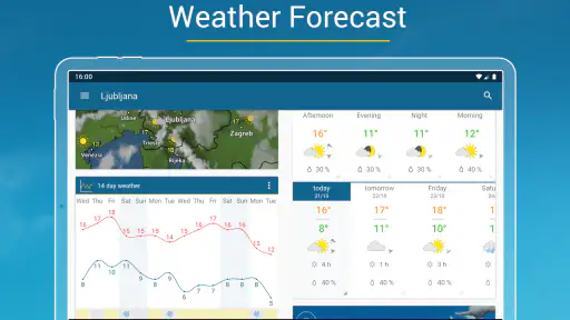 Weather & Radar Forecast screenshot