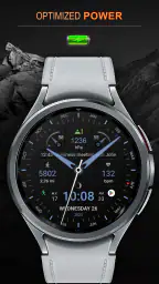 WFP 311 Modern watch face screenshot