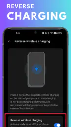 Wireless Reverse Charging screenshot