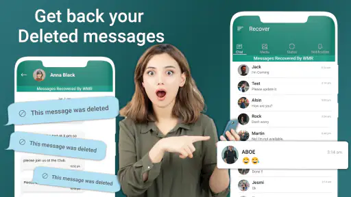 WMR: 削除されたメッセージを復元する screenshot