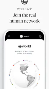 World App - 実在する人間のネットワーク screenshot