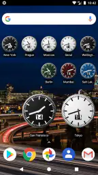 World Clock Widget screenshot