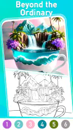X Art Color - Color by number screenshot