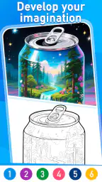 X Art Color - Color by number screenshot