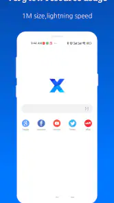 X Browser -Light & Super fast screenshot