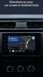 Yandex Navigator screenshot