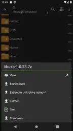 ZArchiver screenshot