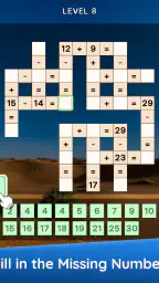Zen Math Crossword screenshot