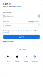 Zoom Workplace for Chromebook screenshot