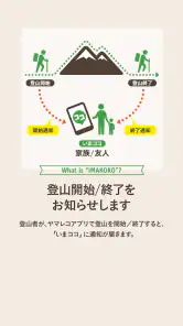 いまココ - 登山者の現在位置がわかる見守りアプリ screenshot
