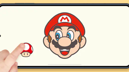かおマリオ screenshot