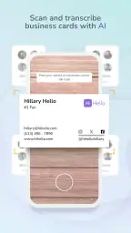 こんにちはデジタル名刺 screenshot