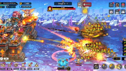 アーチャーキャッスル：放置育成RPG screenshot