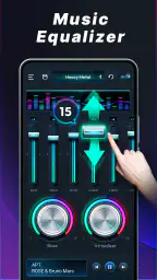 イコライザー 重低音アンドロイド用 screenshot