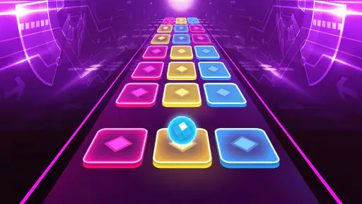 カラーホップ3D - ミュージックボールゲーム screenshot