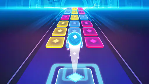 カラーホップ3D - ミュージックボールゲーム screenshot