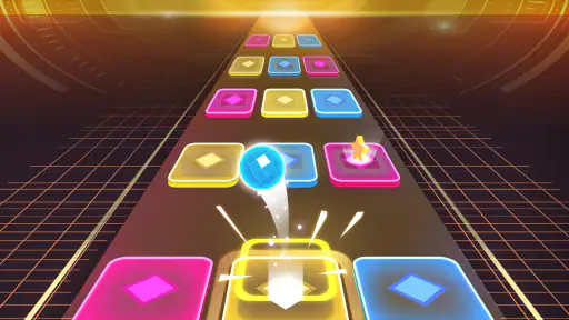 カラーホップ3D - ミュージックボールゲーム screenshot