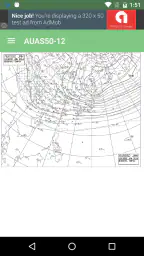 カラー天気図 screenshot
