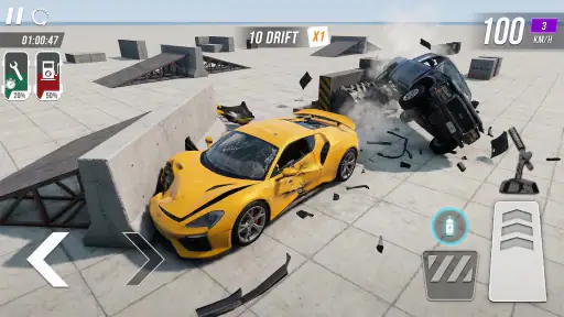 カークラッシュシミュレーター：マウンテン screenshot