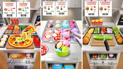 クッキングセンター- レストランの料理ゲーム screenshot