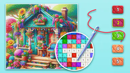 クロスステッチ: Cross Stitch screenshot