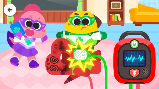 ココビ ちびっ子安全ヒーロー screenshot