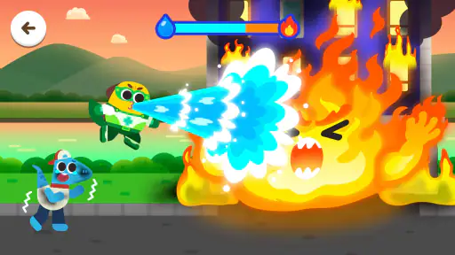 ココビ ちびっ子安全ヒーロー screenshot