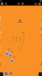 コーチのタクティカルボード-バスケットボール screenshot