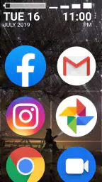 シニア向け BIG Launcher screenshot