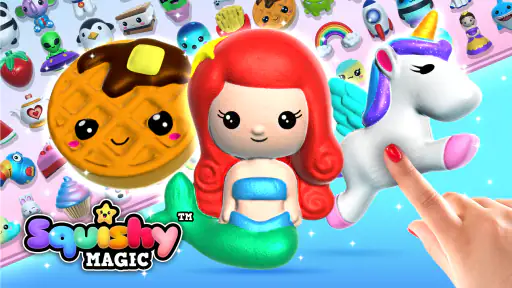 スクイーズマジック: 3D ぬりえ・DIYおもちゃメーカー screenshot