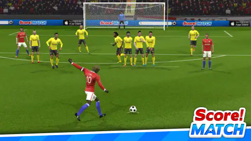 スコア！マッチ - マルチプレイヤー サッカー screenshot