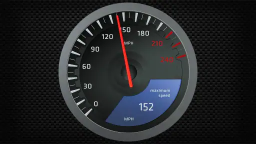 スピードメーターと車の音 screenshot
