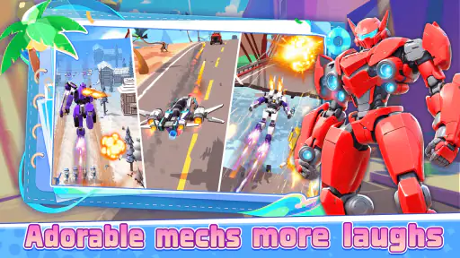 スマッシュカー：ロボットレーシング screenshot