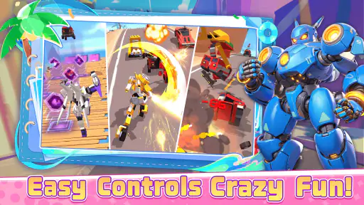 スマッシュカー：ロボットレーシング screenshot
