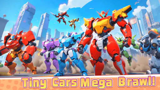スマッシュカー：ロボットレーシング screenshot