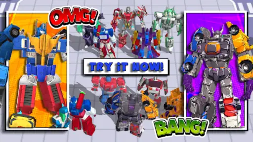 スーパーヒーローロボットモンスターバトル screenshot