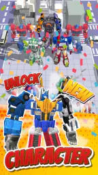 スーパーヒーローロボットモンスターバトル screenshot