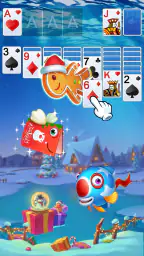 ソリティアアクアリウム screenshot