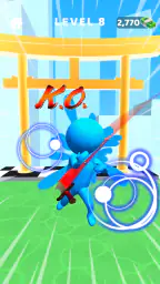 ソードプレイ！3D忍者が駆け抜け斬りまくる screenshot
