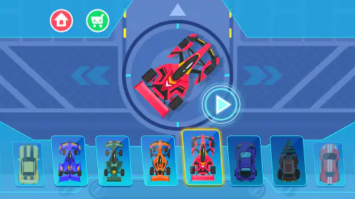 ディノソープログラミング3 - 子供向け知育レースゲーム screenshot