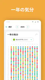デイリオ日記：気分・習慣・毎日を簡単に記録できる日記帳 screenshot