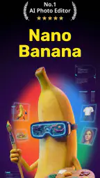 ナノバナナ Nano Banana：AI画像と3Dメーカー screenshot