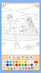 バレンタインデーの愛の色ゲーム screenshot